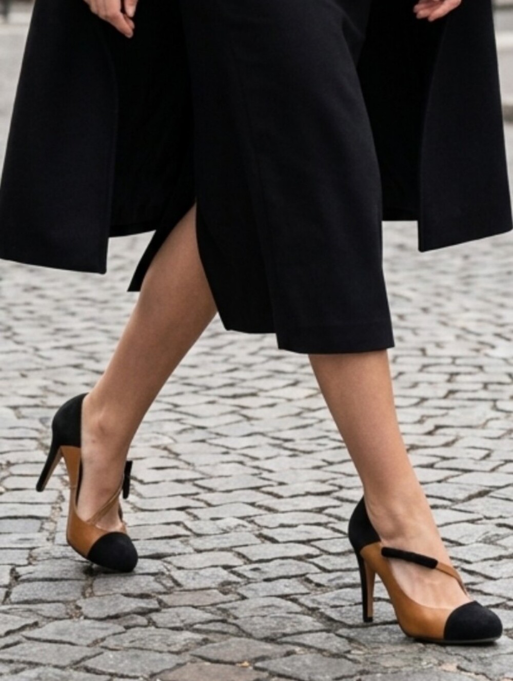 Cavallini Leather Mary Jane High Heels